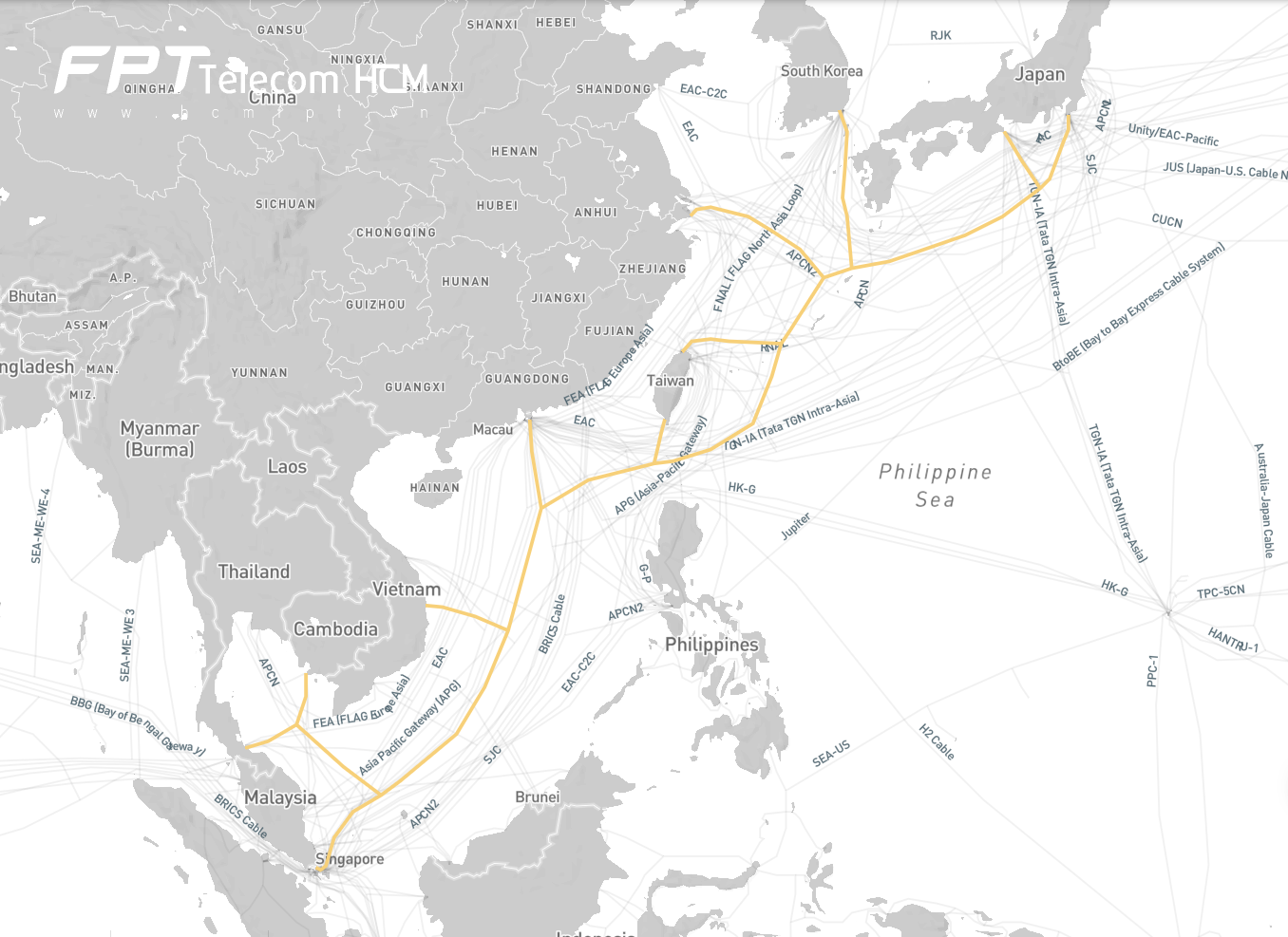 Cáp quang biển SJC2 (Southeast Asia-Japan Cable 2)